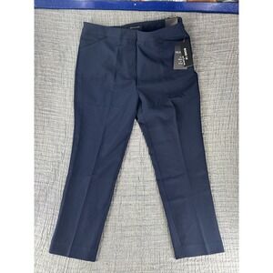 Zac & Rachel Pants Celebration Navy Size 12 Slim Ankle